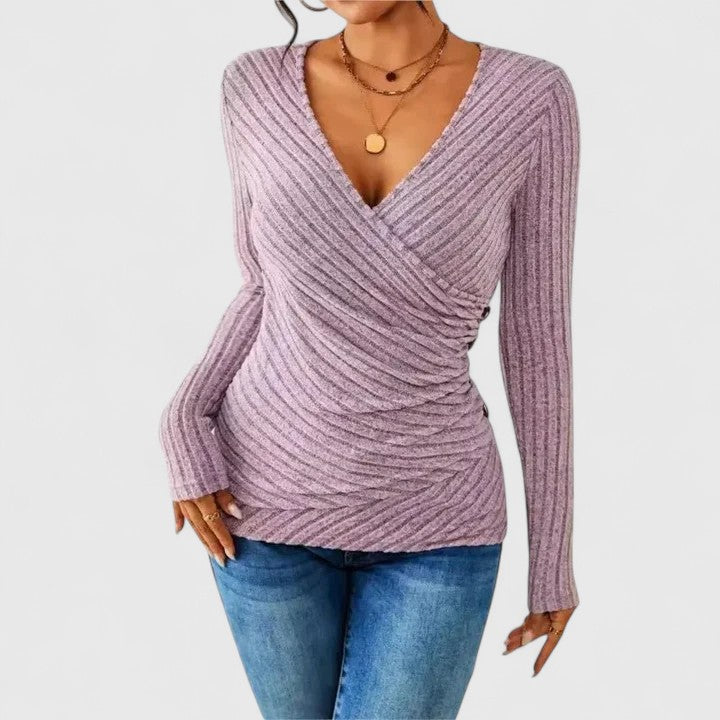 Jamie | Elegantes Tucking Top
