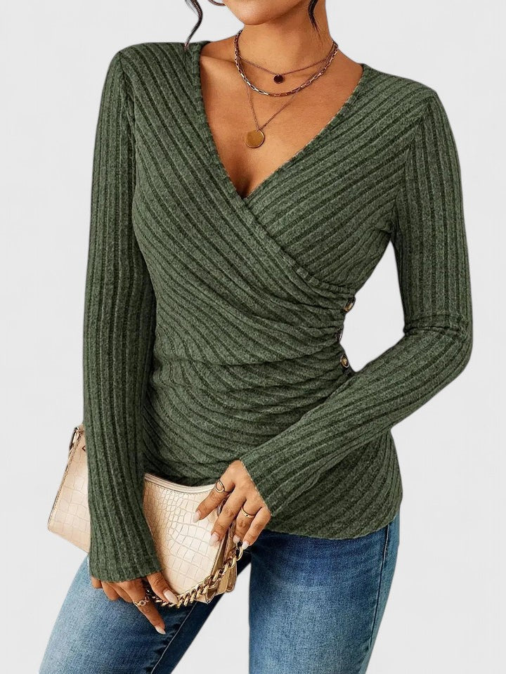 Jamie | Elegantes Tucking Top