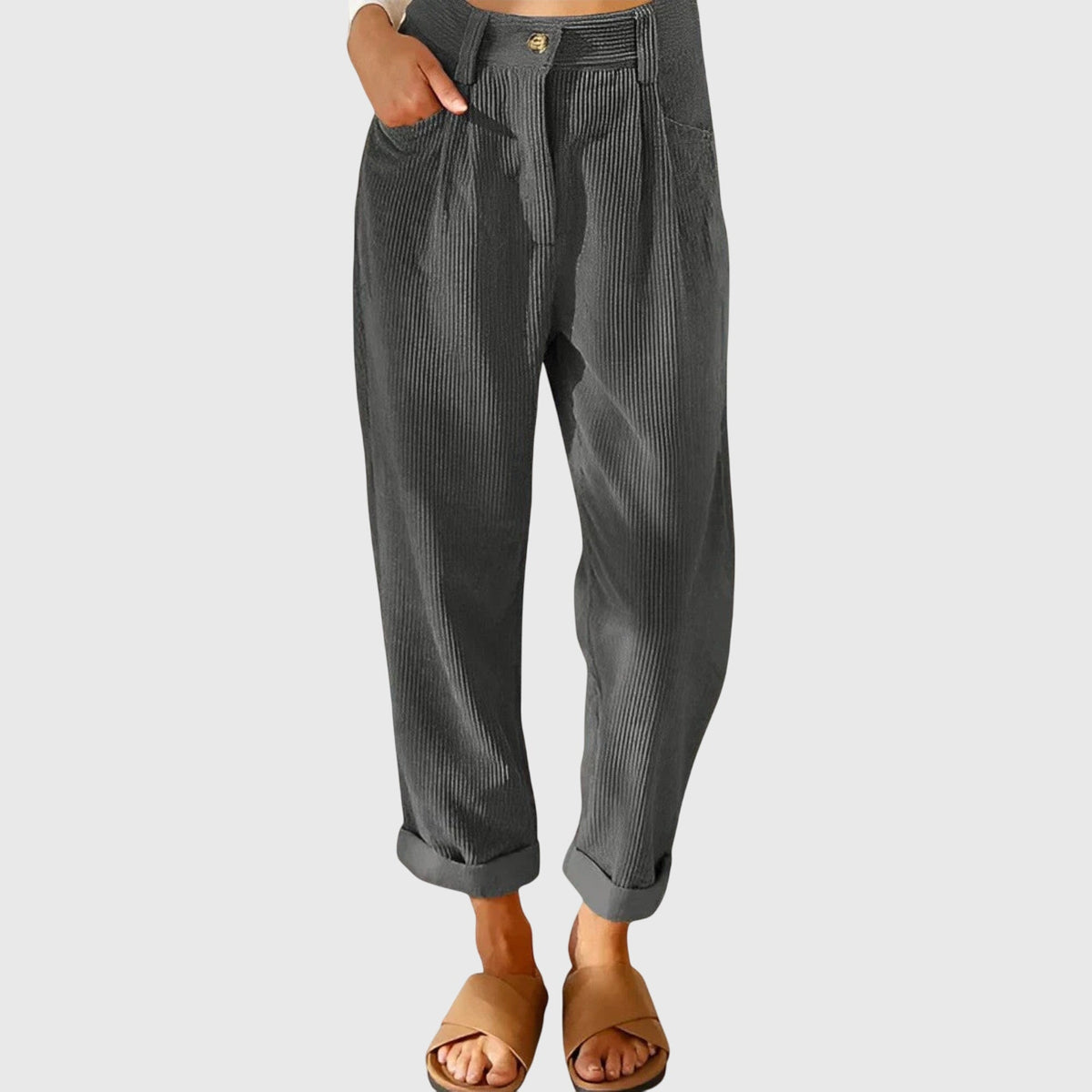 Emilee | Moderne Kordhose