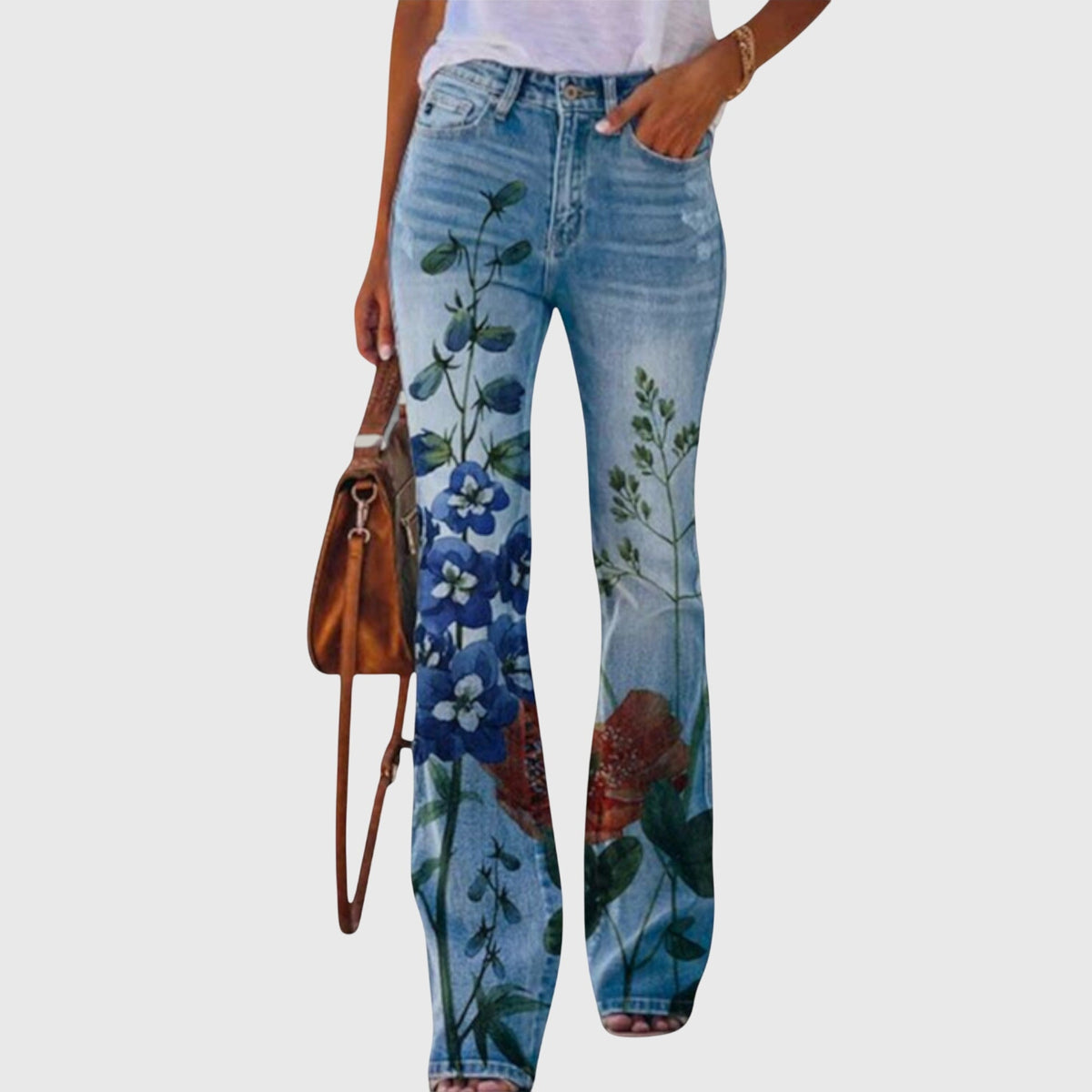 Cheri | Blumenmuster-Hosen