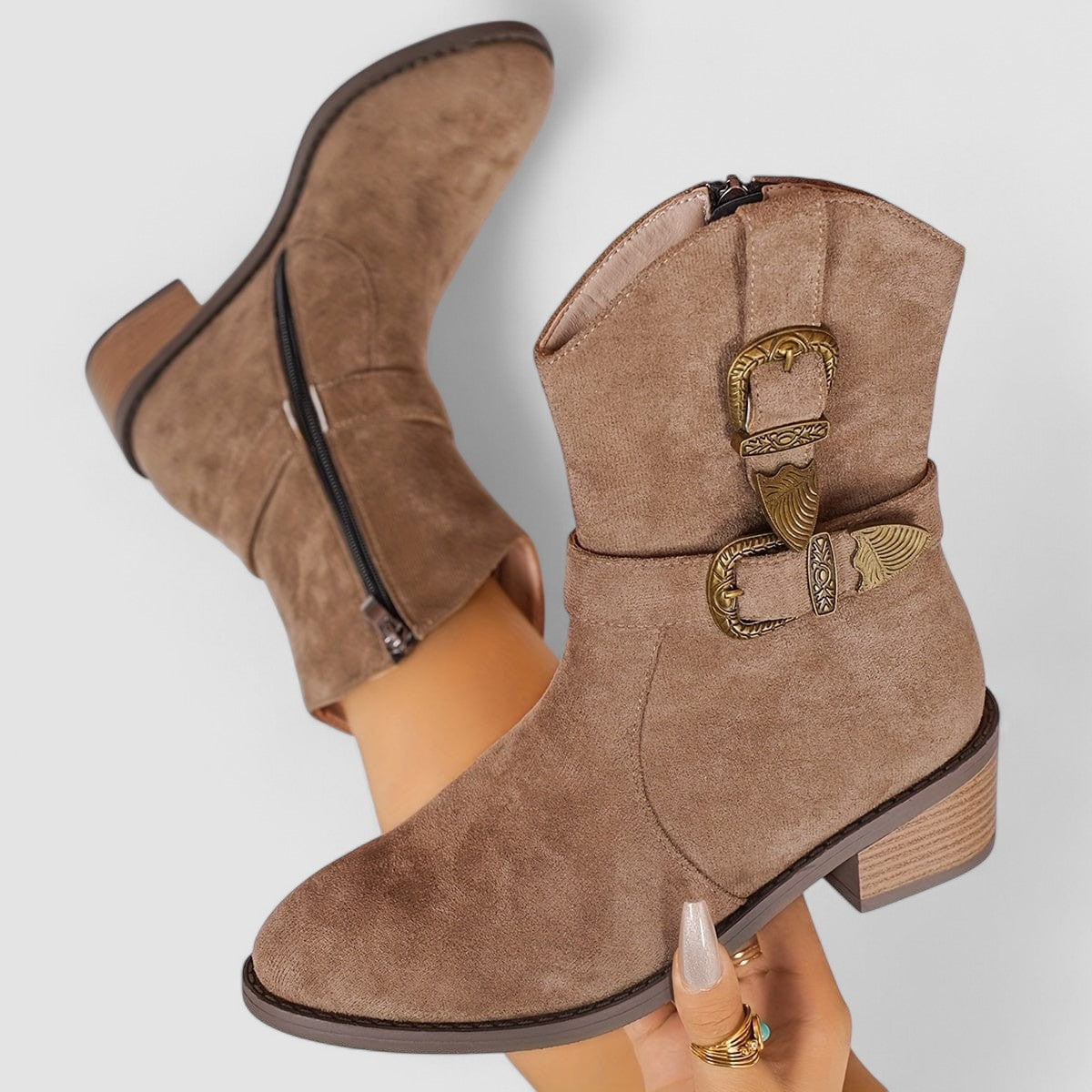 Rosa - Orthopädische Westernstiefel