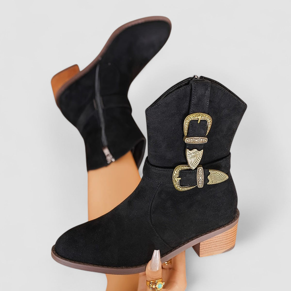 Rosa - Orthopädische Westernstiefel