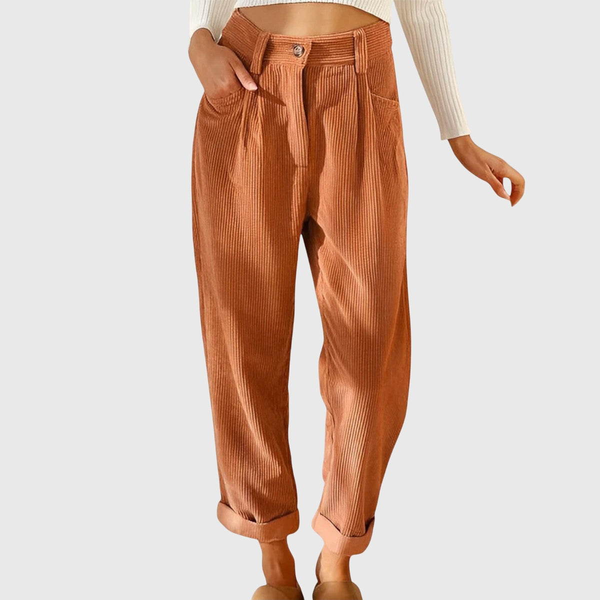 Emilee | Moderne Kordhose