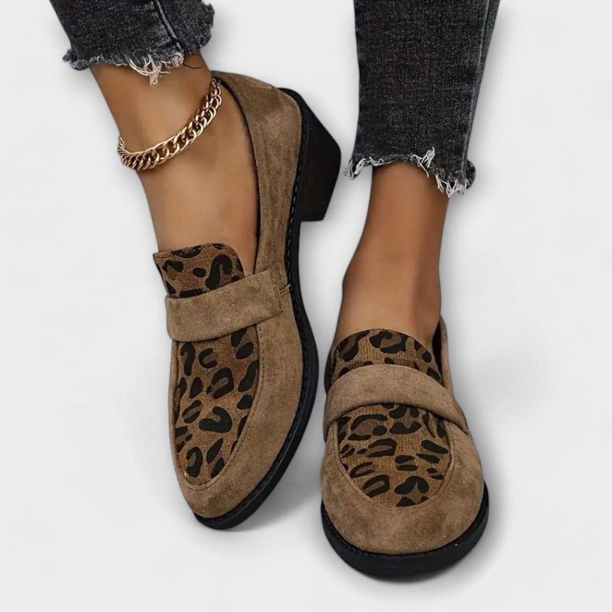 Aurora - Elegante Damenschuhe mit Leopardenmuster