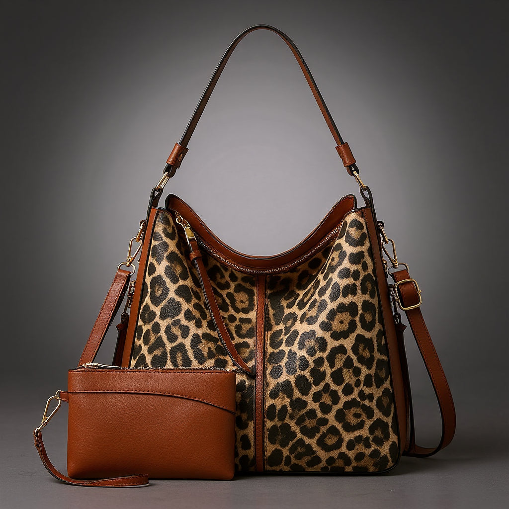 Wildleder-Tote-Bag