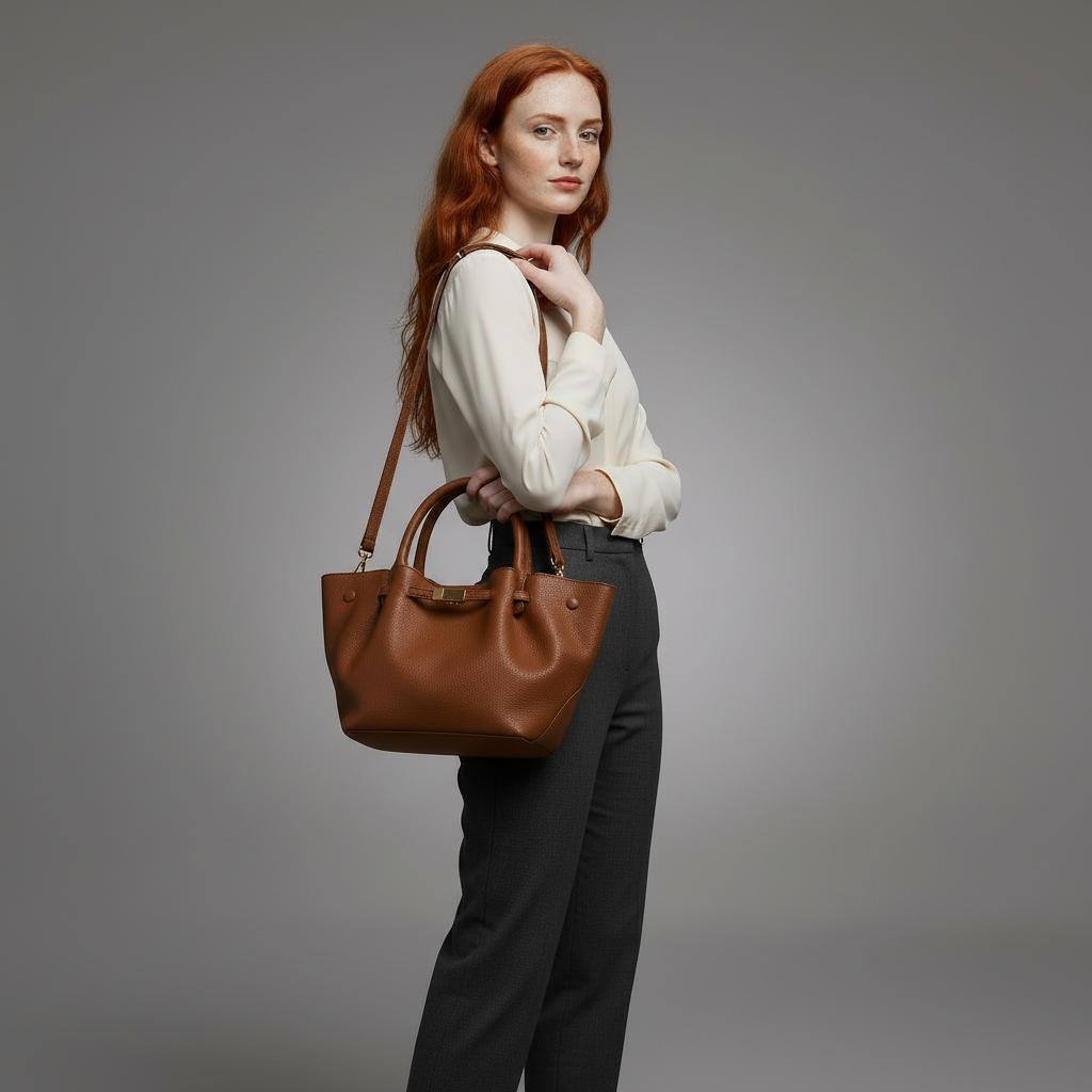 Harper Shopper mit Gürtel