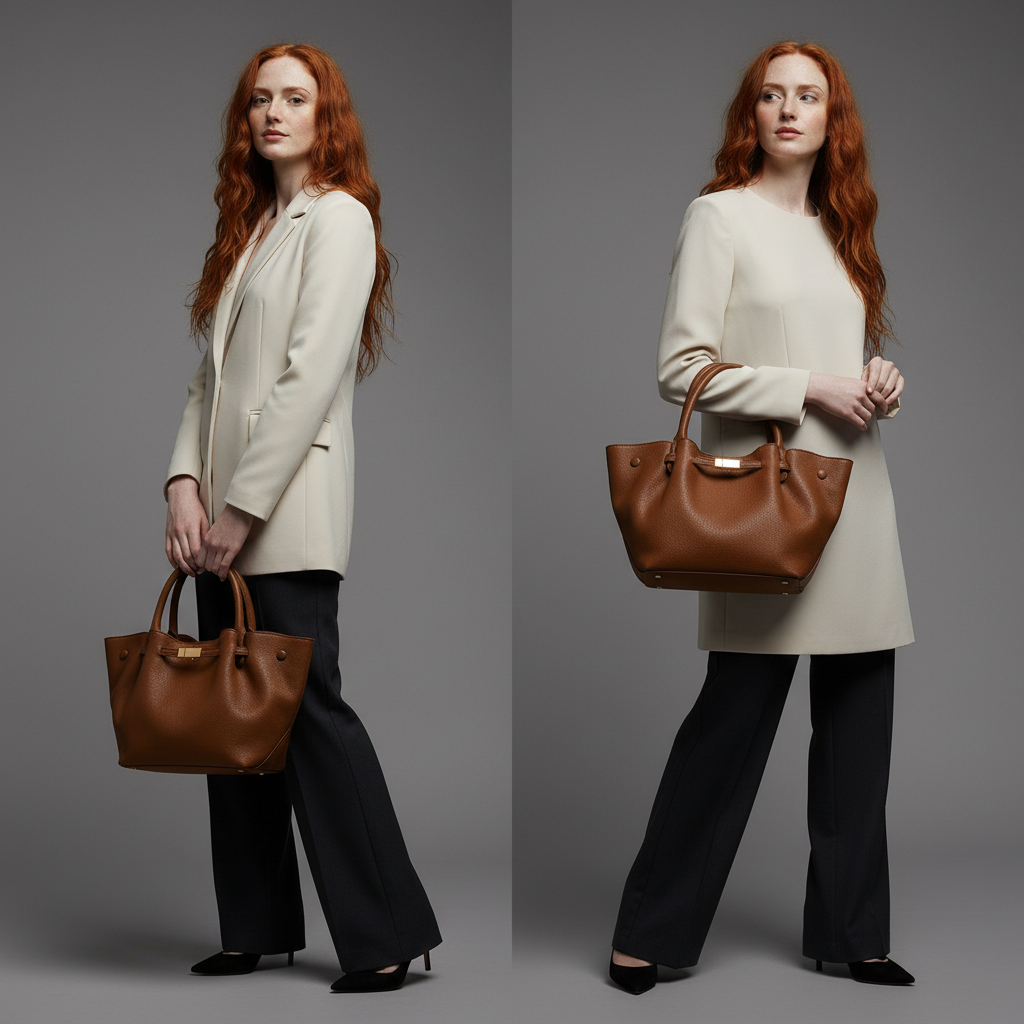 Harper Shopper mit Gürtel