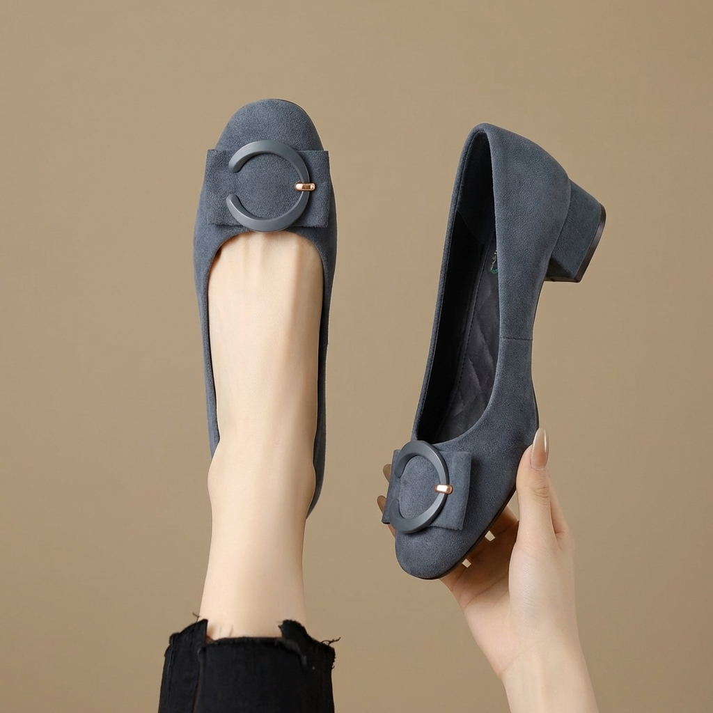 Schuhe aus Wildleder Élisée