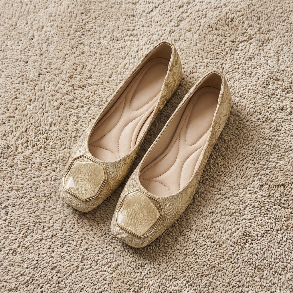 Ballerinas aus Mesh Liora