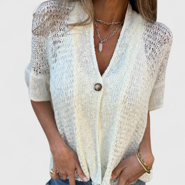 Jamie | Elegantes Strickhemd.
