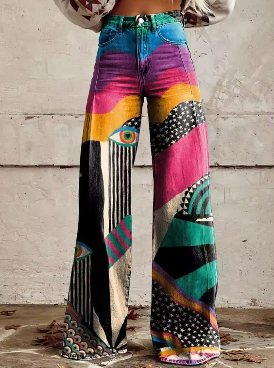 Talia - Boho Chic Schlaghosen