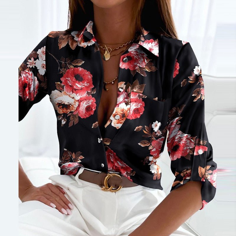 Eldbjørg | Elegante Bluse mit Kragen